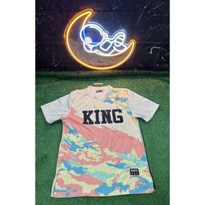 Huge Fashion Exchange KING TShirt Mens MD Pink Camo‎ Jersey Shirt